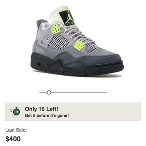 Jordan Retro 4 SE 95 Neon